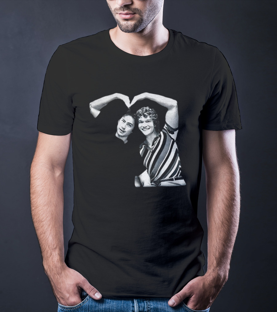Shane Hollander Ilya Rozanov Heart Pose Iconic Character Friendship T-Shirt
