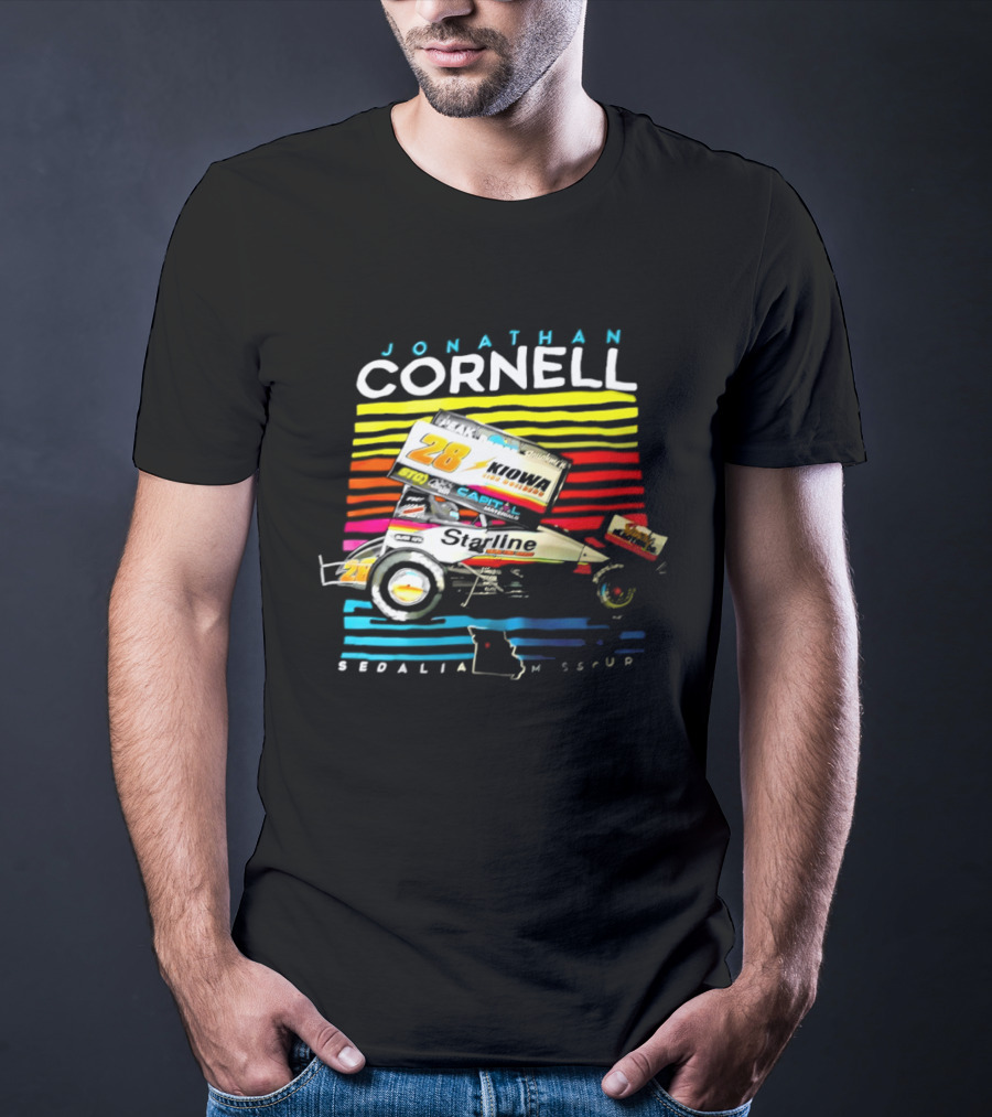 Jonathan Cornell Sedalia Missouri Kiowa Starline Car T-Shirt