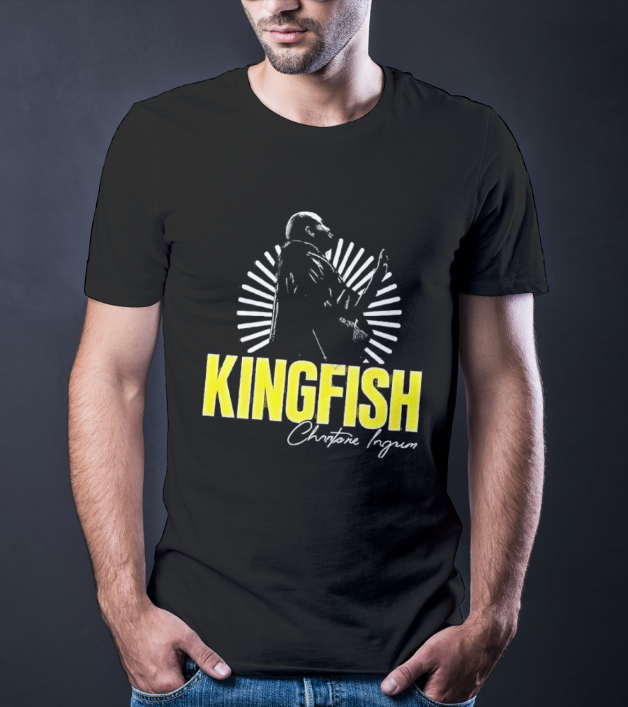 Kingfish Christone Ingram Blues Guitarist Iconic T-Shirt