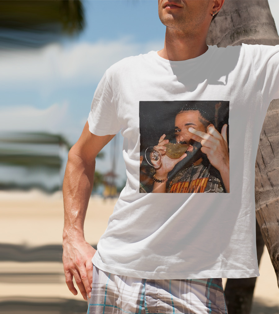Drake Middle Finger Iceman Album 2025 T-Shirt