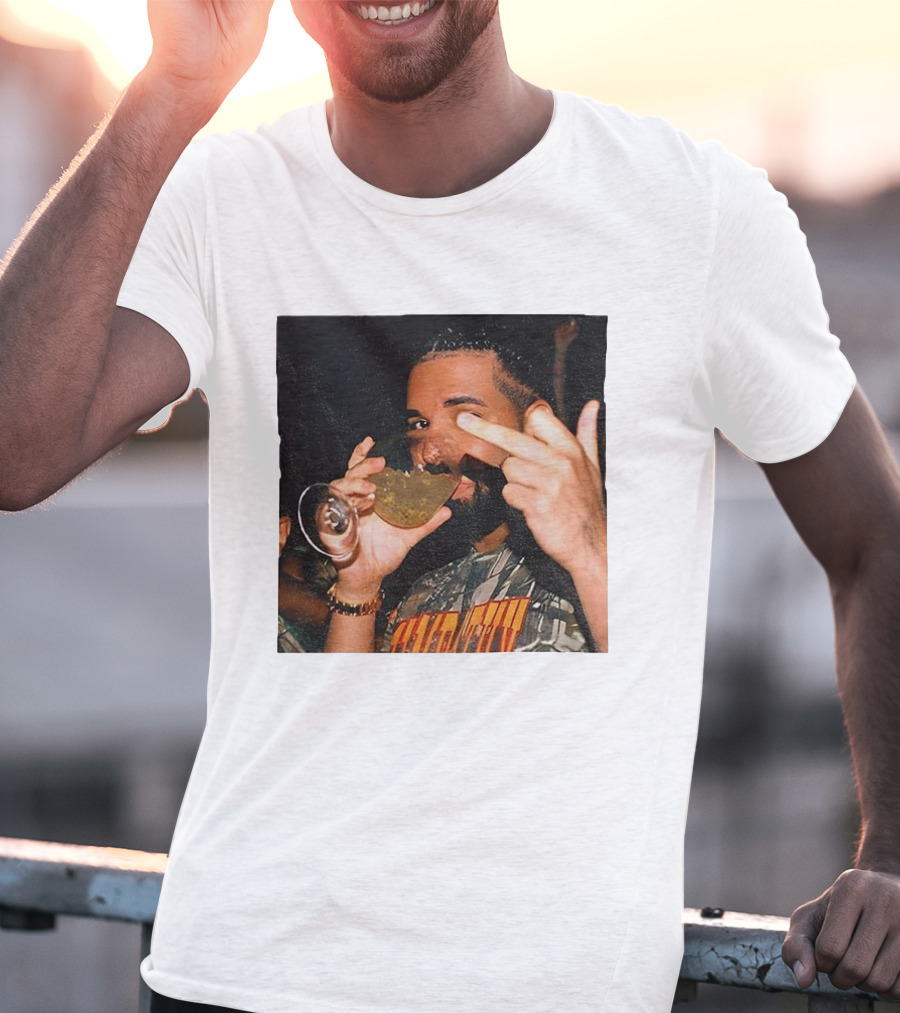 Drake Middle Finger Iceman Album 2025 T-Shirt