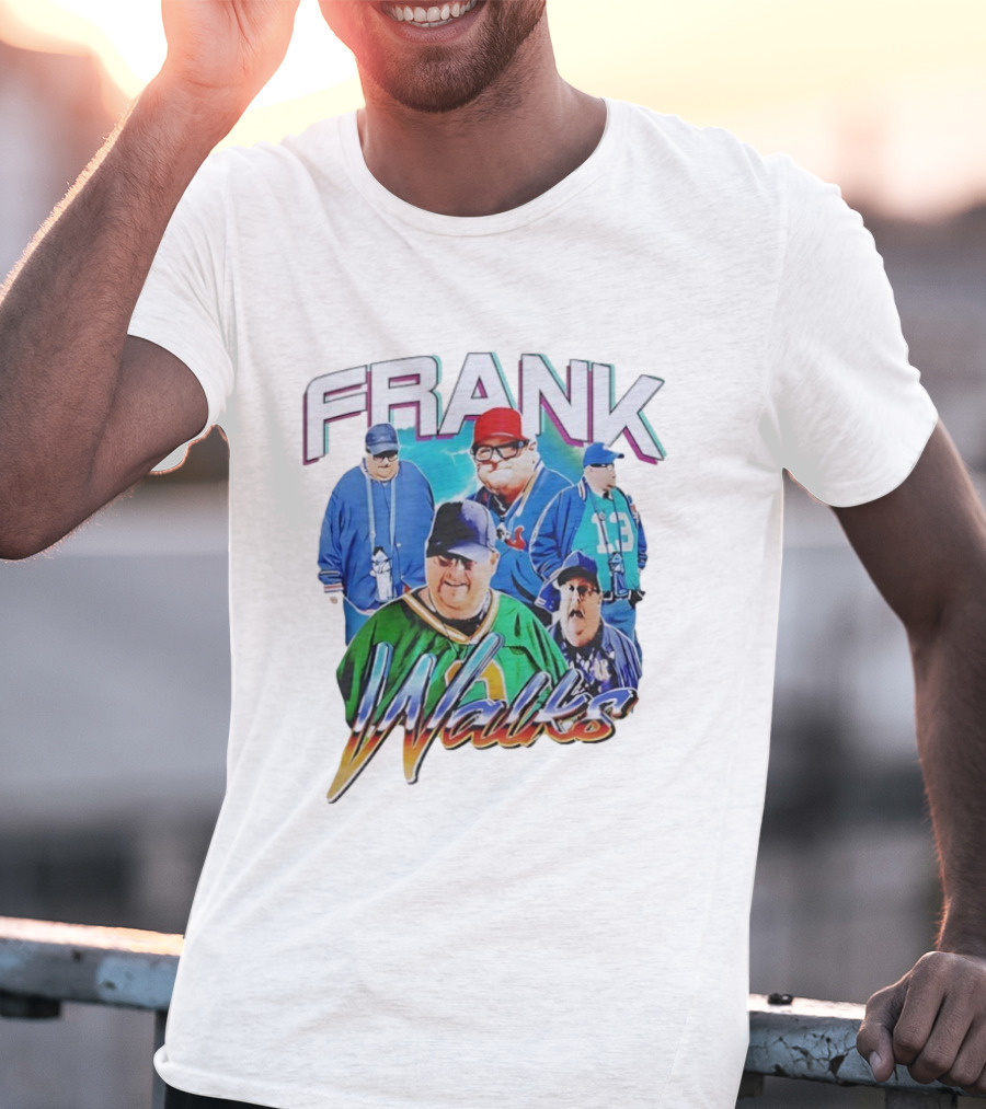 Frank Fleming Walks Coach Baseball Football Sports Fan Moments T-Shirt