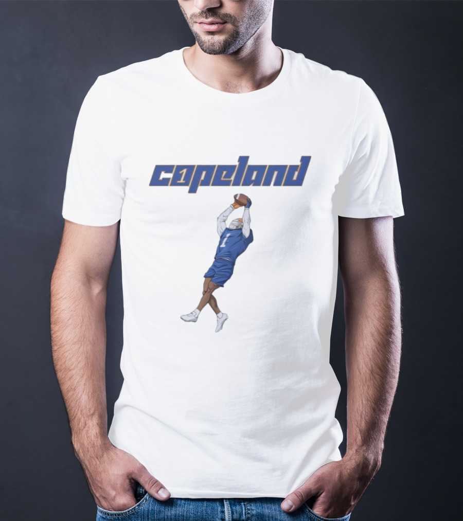 Copeland 1 Florida Gators Football Player Catch T-Shirt