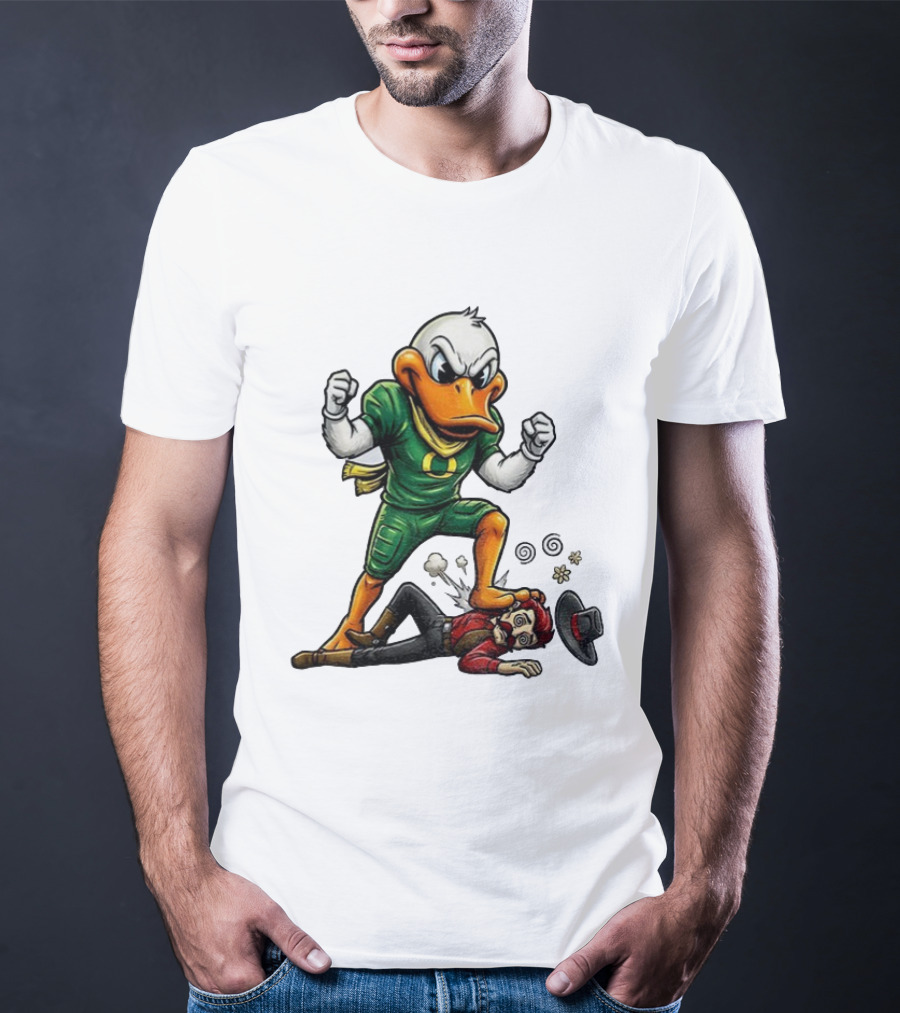 Oregon Ducks Defeat Texas Tech Orange Bowl Champs Victory T-Shirt