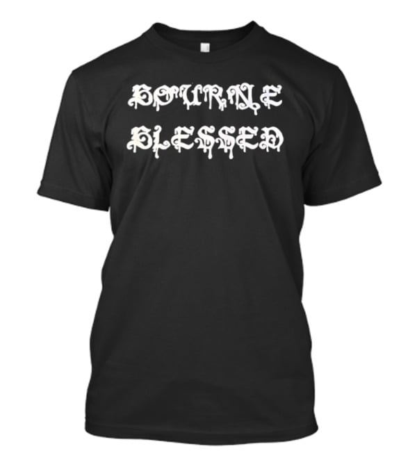 Bourne Blessed Dripping Gothic T-Shirt