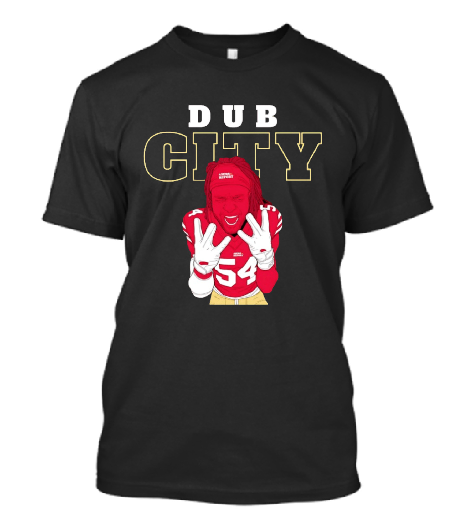 Dub City Fred Warner San Francisco 49ers T-Shirt