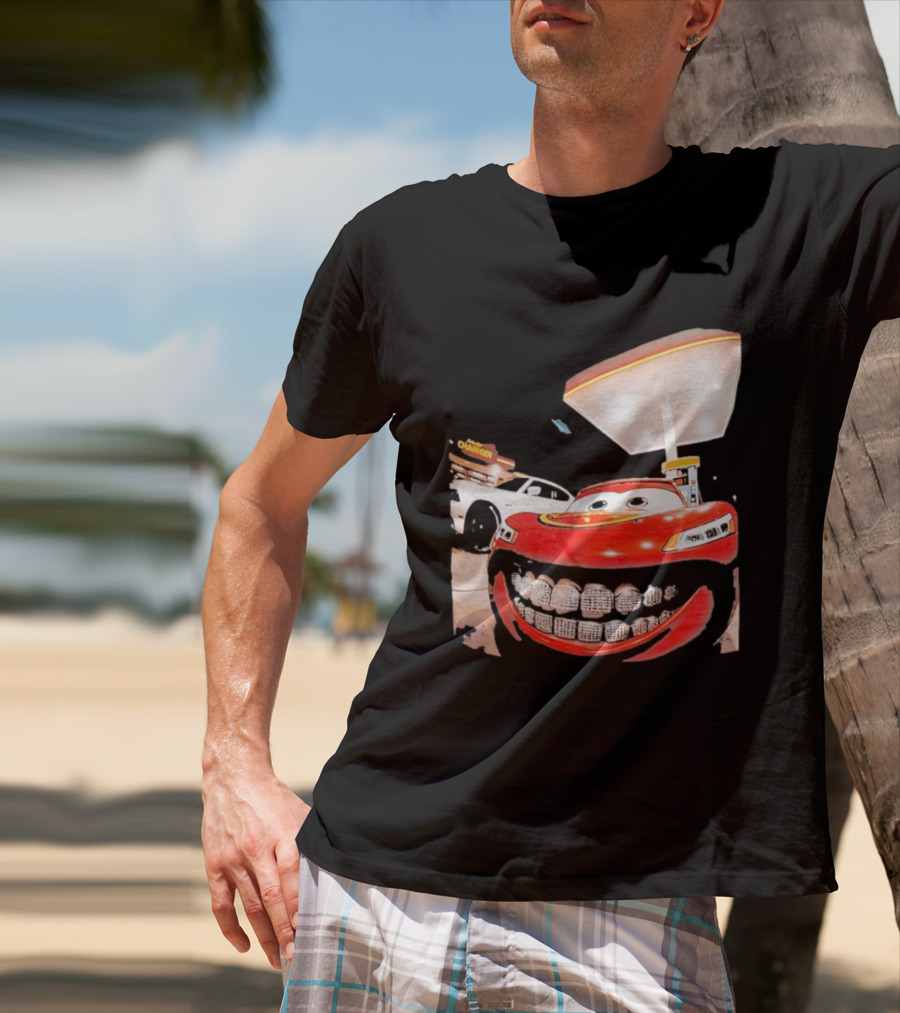 Cars Lightning McQueen Grills Radiator Springs Charger T-Shirt