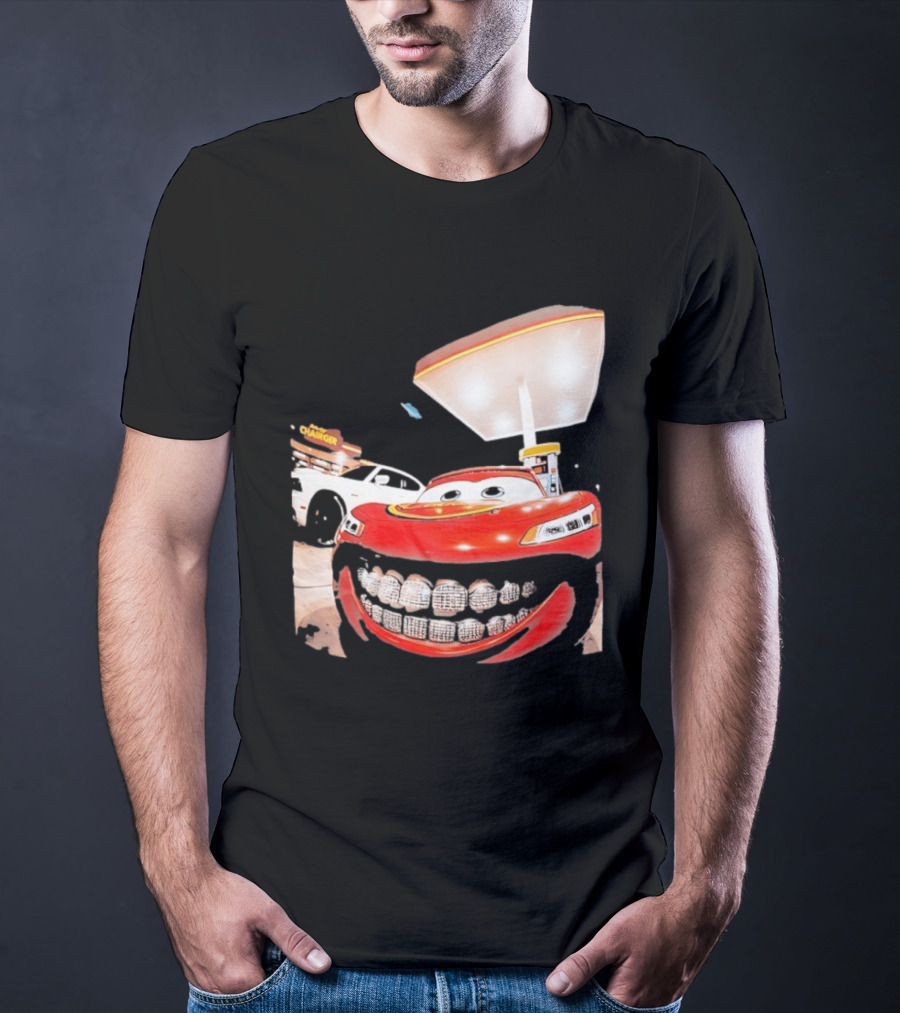 Cars Lightning McQueen Grills Radiator Springs Charger T-Shirt