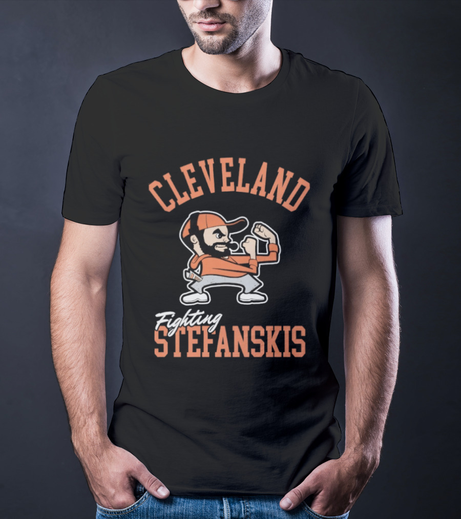 Cleveland Fighting Stefanskis Sports T-Shirt
