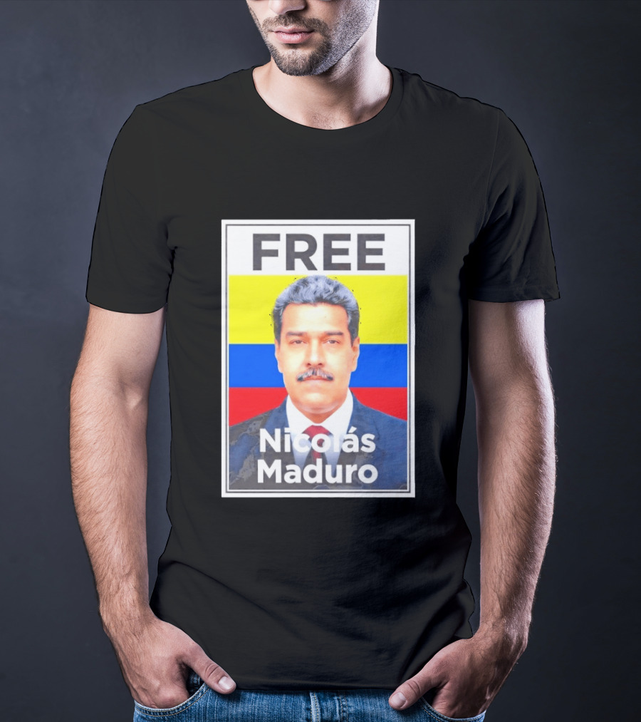 FREE Nicolás Maduro Venezuela Flag Political T-Shirt