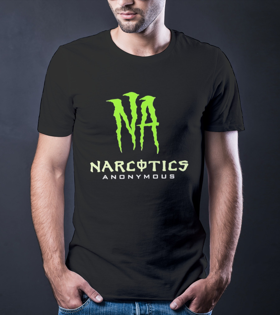 NA Narcotics Anonymous Monster Energy Style Collaboration T-Shirt