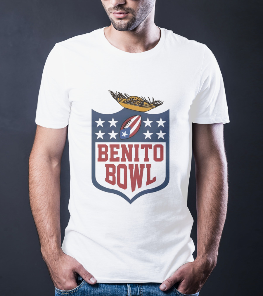 Benito Bowl Bad Bunny Puerto Rico LIX NFL Football 2026 T-Shirt