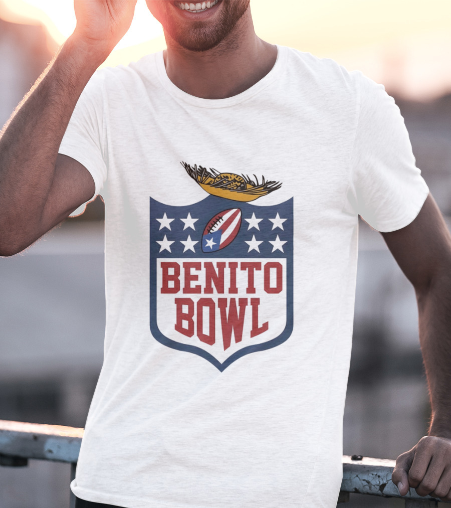 Benito Bowl Bad Bunny Puerto Rico LIX NFL Football 2026 T-Shirt