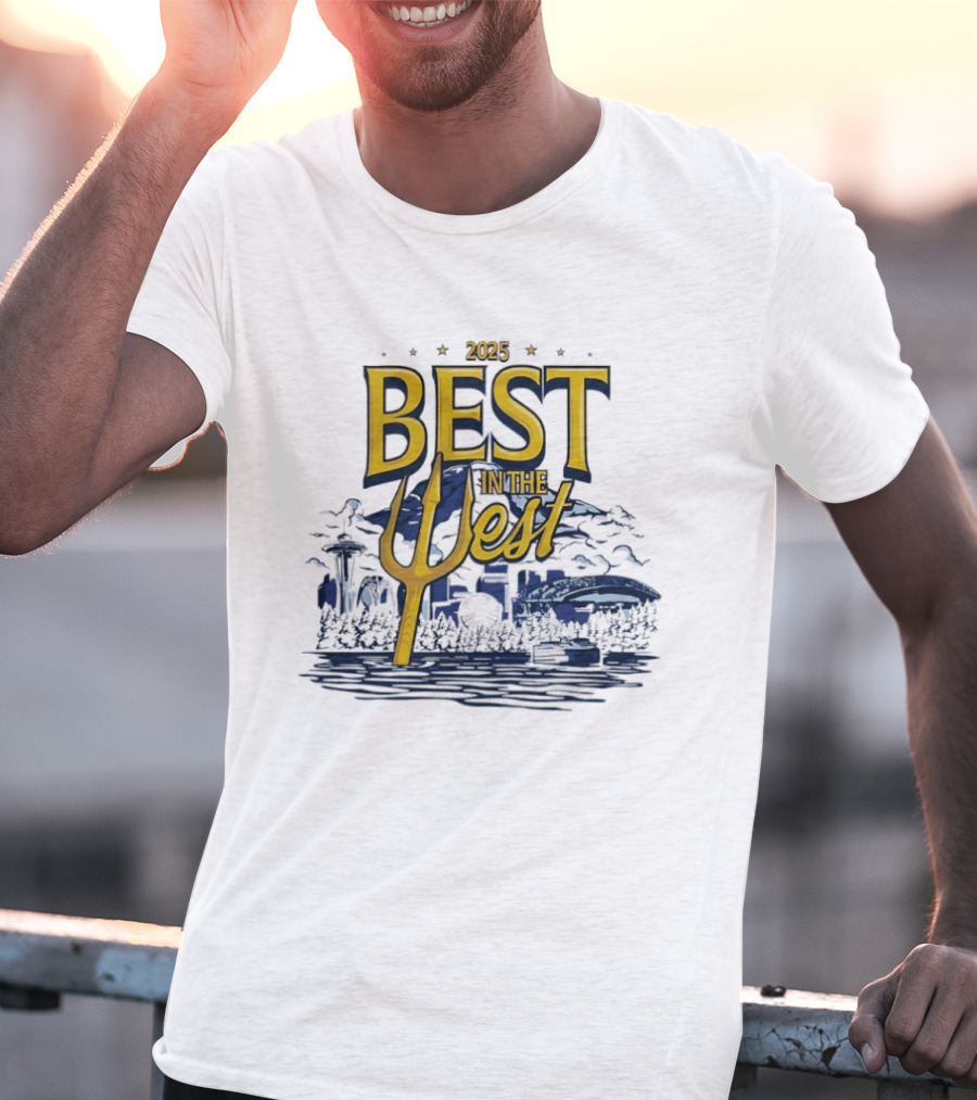2025 Best In The West Seattle Seahawks T-Shirt