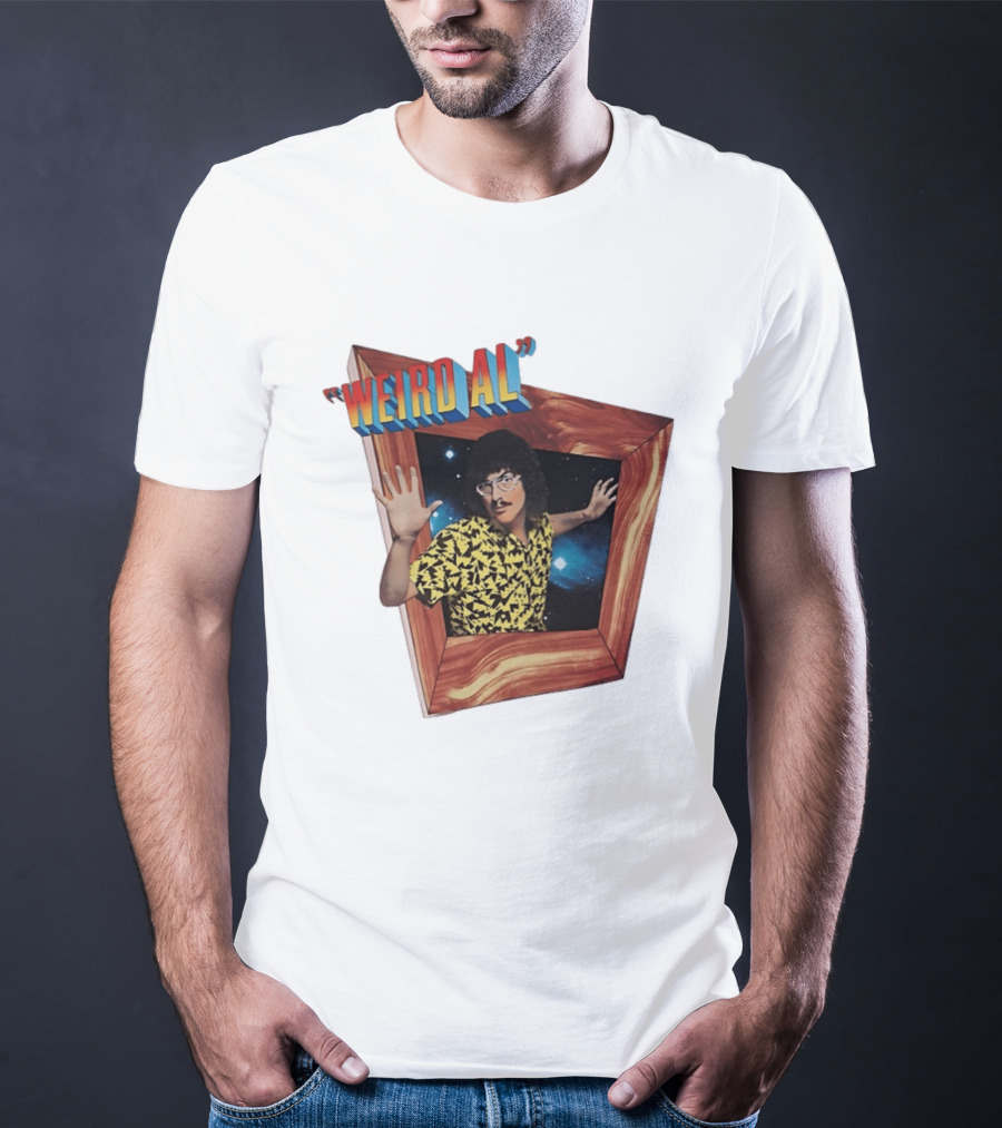 Weird Al Stranger Things Retro Galactic T-Shirt