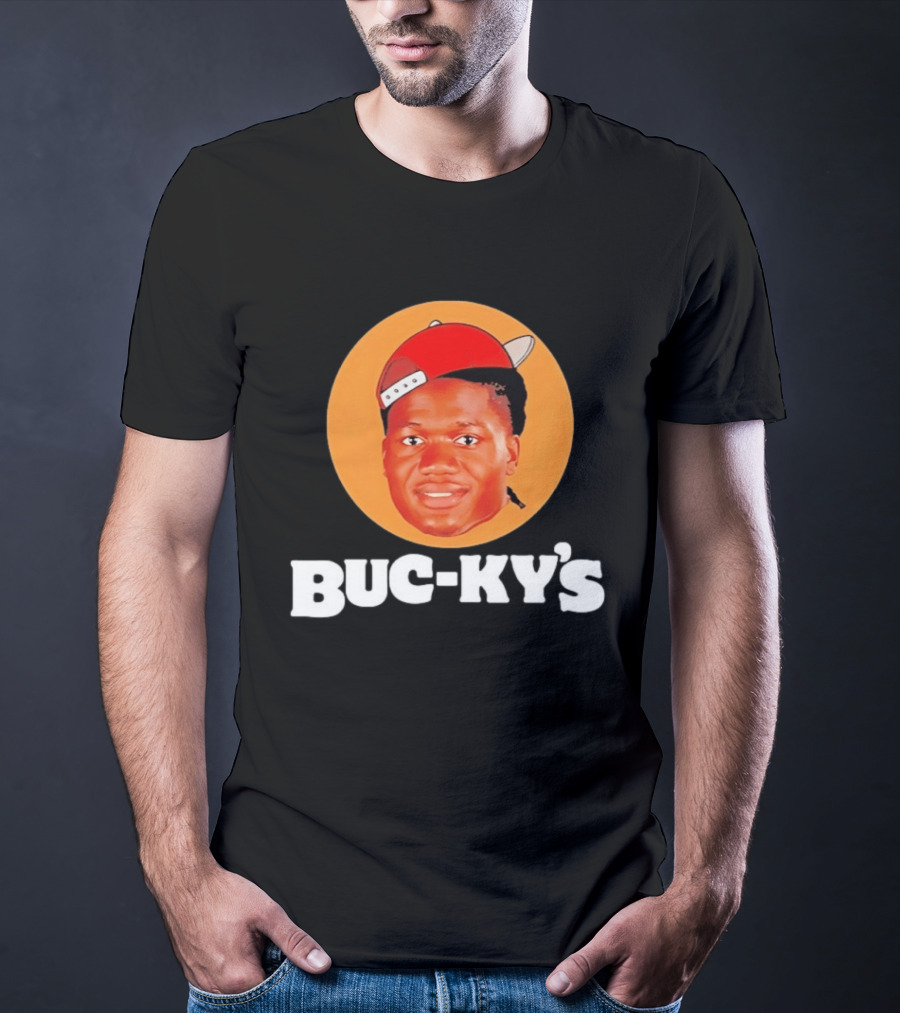 Buc Kys Bucky Irving Meme Tampa Bay Buccaneers Buc Ees T-Shirt