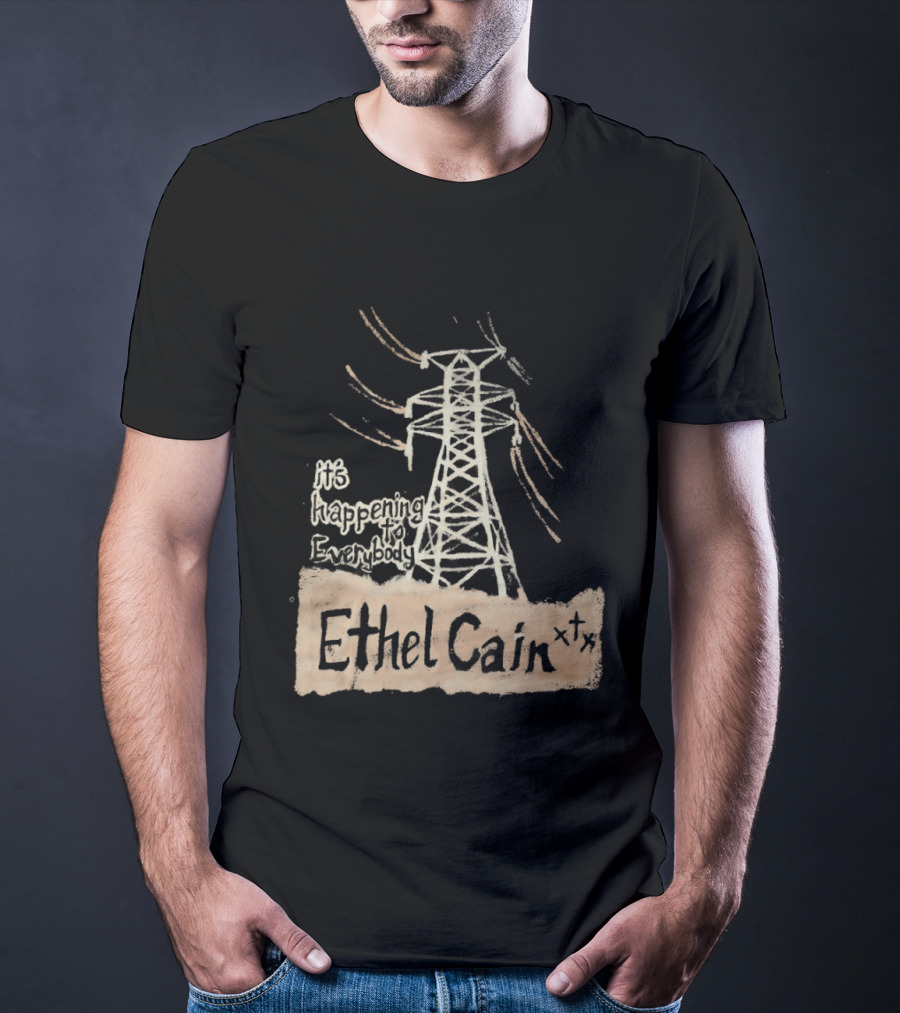 Ethel Cain It's Happening To Everybody Transmission Tower T-Shirt