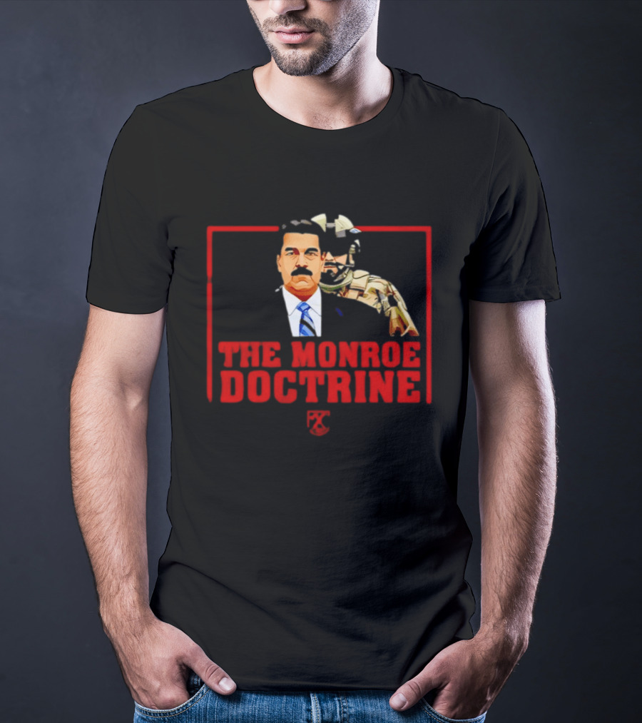 The Monroe Doctrine FC Political Icon With Eagle T-Shirt
