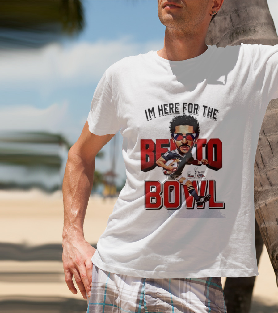 Bad Bunny Super Bowl I’m Here For The Benito Bowl T-Shirt