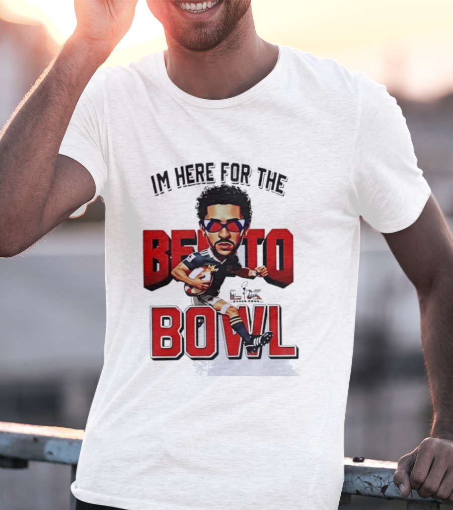 Bad Bunny Super Bowl I’m Here For The Benito Bowl T-Shirt
