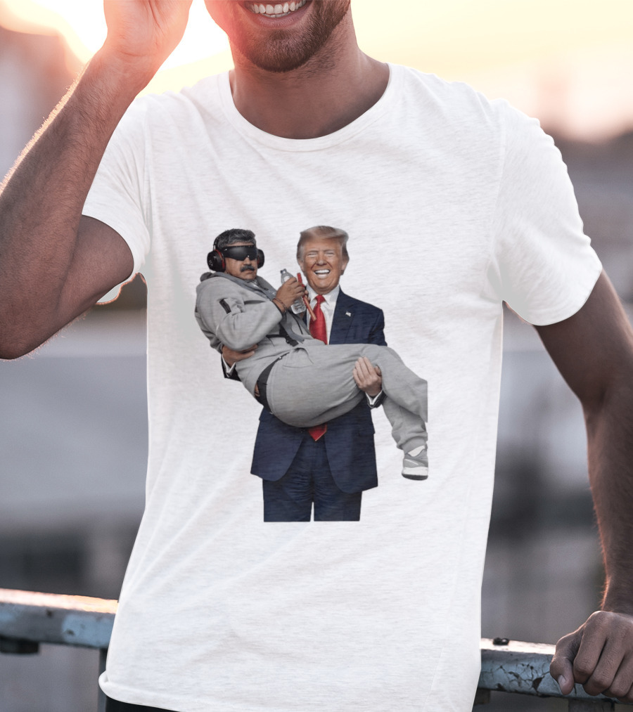 Trump Carry Maduro Satire Funny Political Humor T-Shirt