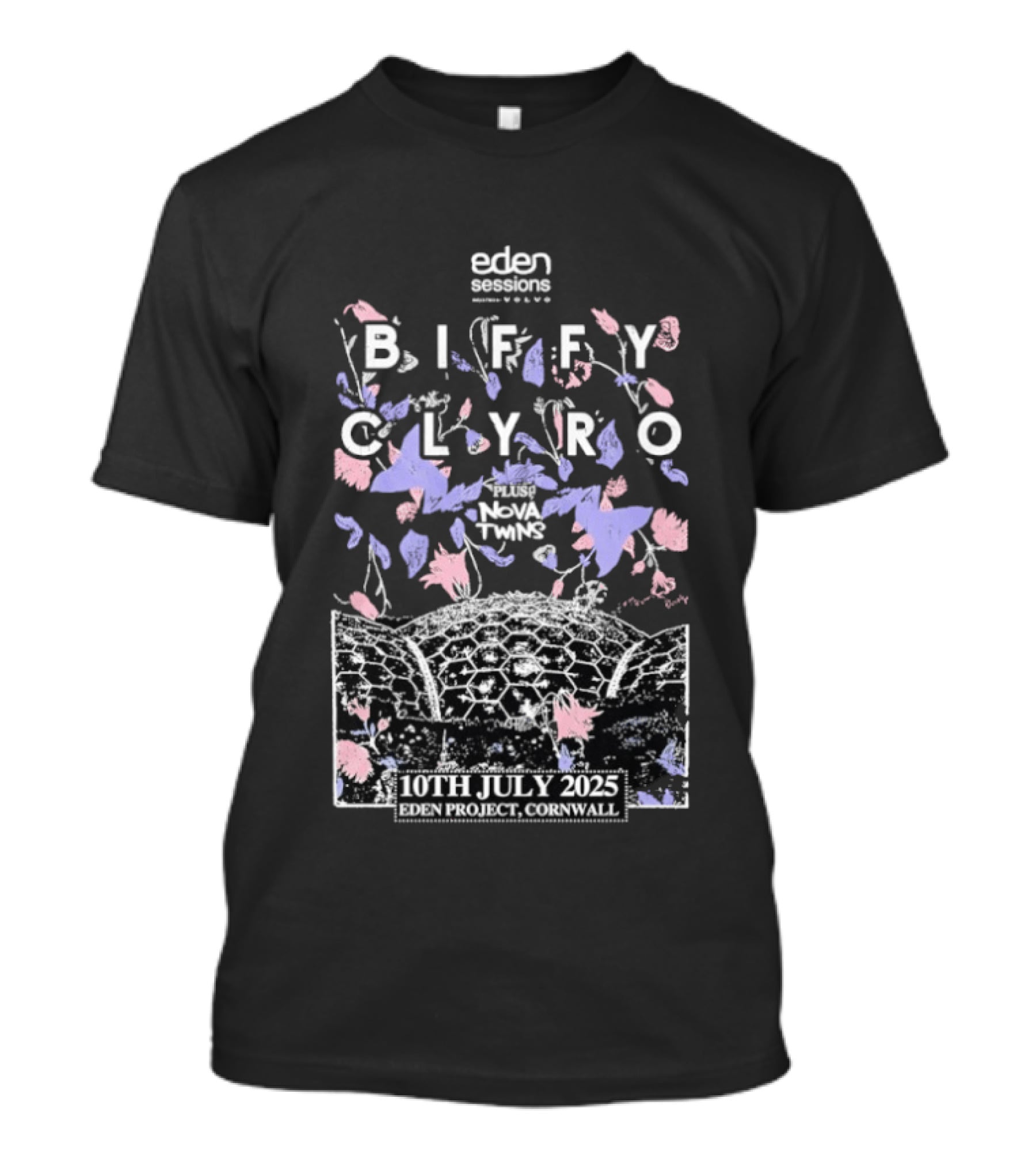 Eden Sessions Presents Biffy Clyro Live 10th July 2025 Eden Project Cornwall T-Shirt