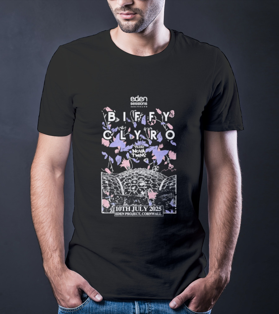 Eden Sessions Presents Biffy Clyro Live 10th July 2025 Eden Project Cornwall T-Shirt