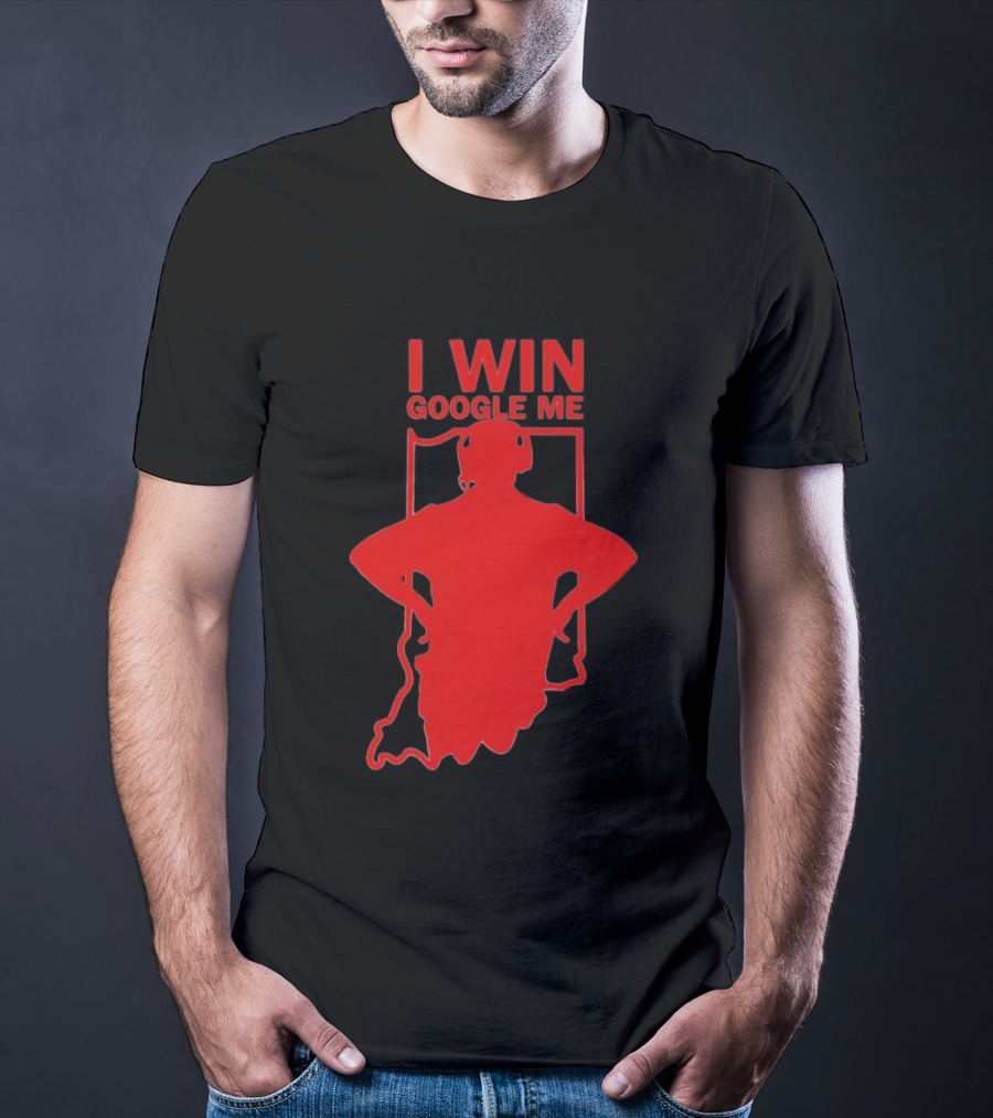 I Win Google Me Indiana Hoosiers Curt Cignetti T-Shirt