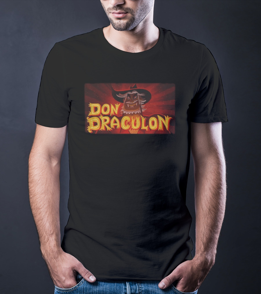 Don Draculon El Guapo Vs The Narco Vampires Retro Horror T-Shirt