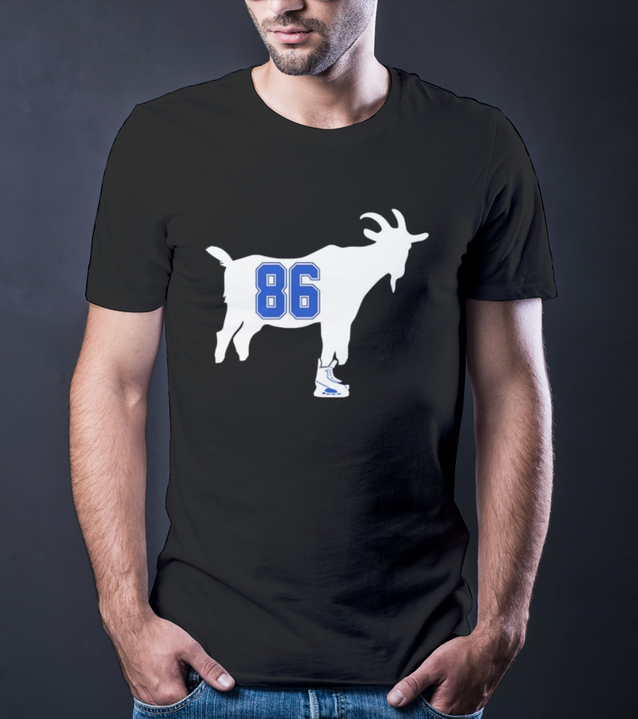 Nikita Kucherov Goat 86 Tampa Bay Lightning Hockey Skates T-Shirt