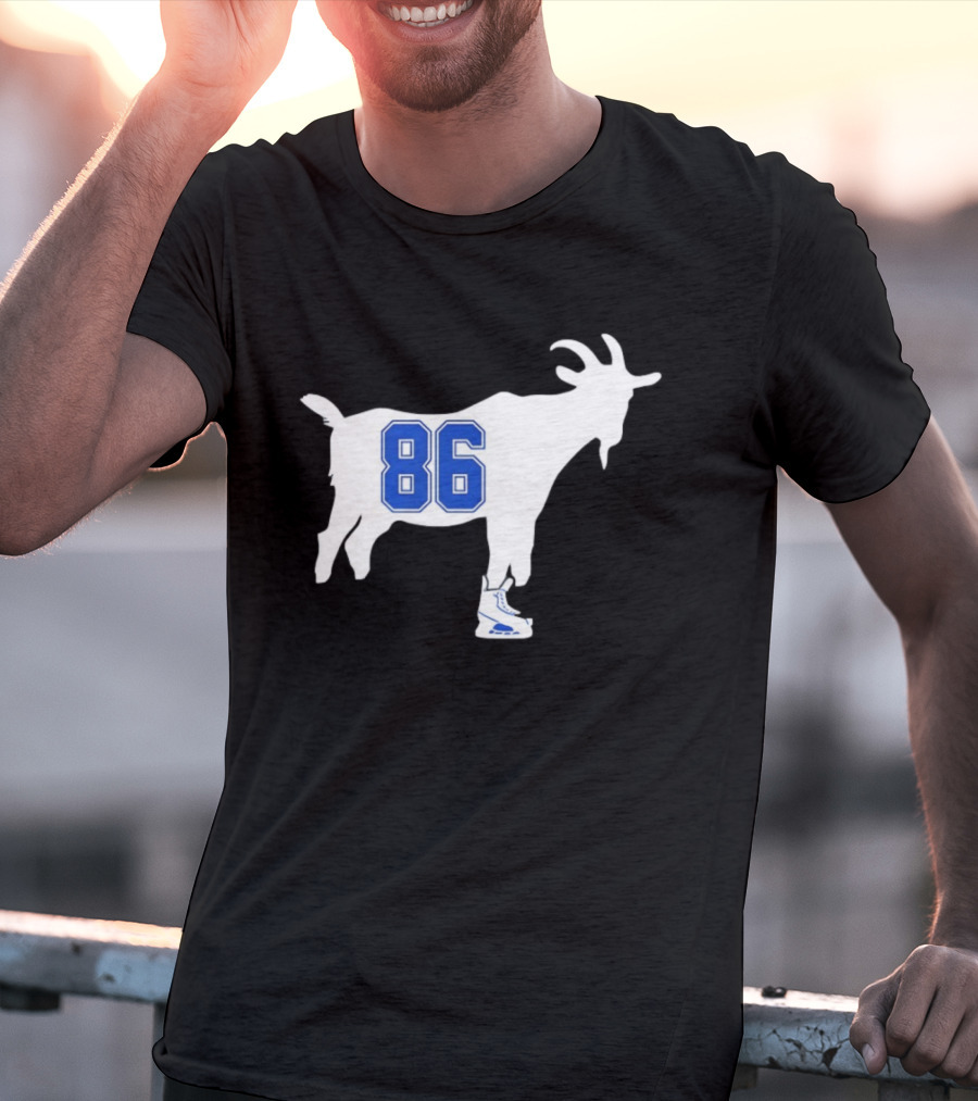 Nikita Kucherov Goat 86 Tampa Bay Lightning Hockey Skates T-Shirt