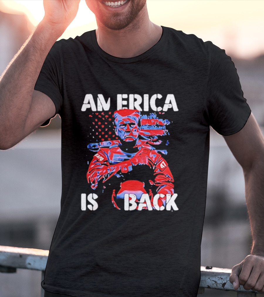 AMERICA IS BACK 2026 Trump Army T-Shirt