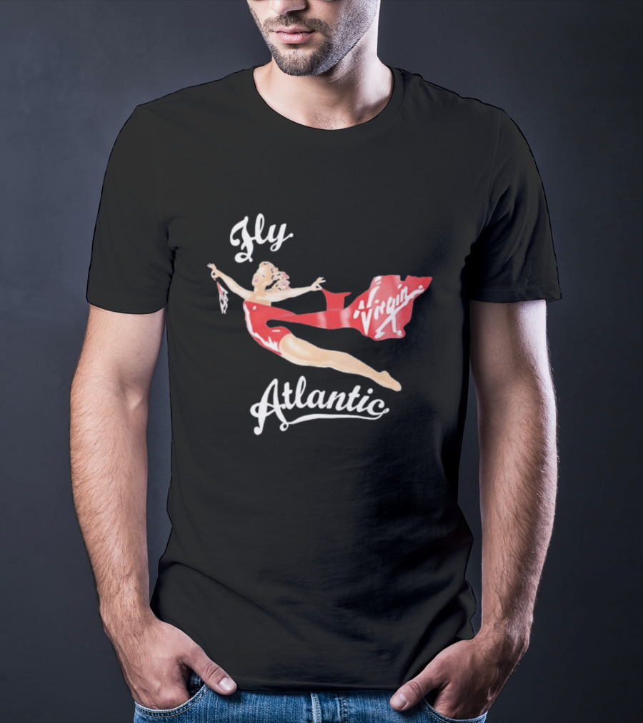 Fly Virgin Atlantic Pin Up T-Shirt