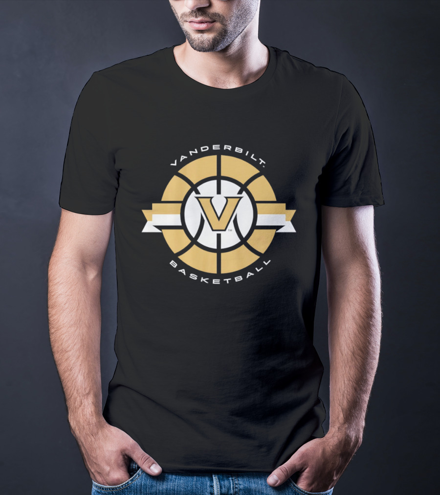 Vanderbilt Commodores Basketball Classic Circle V T-Shirt