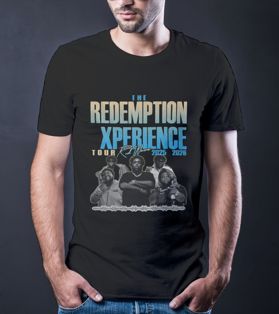 The Redemption Xperience Tour Rod Wave 2025 2026 T-Shirt
