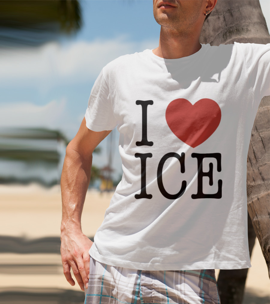 I Love Red Heart ICE T-Shirt