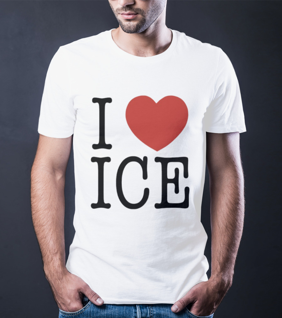 I Love Red Heart ICE T-Shirt