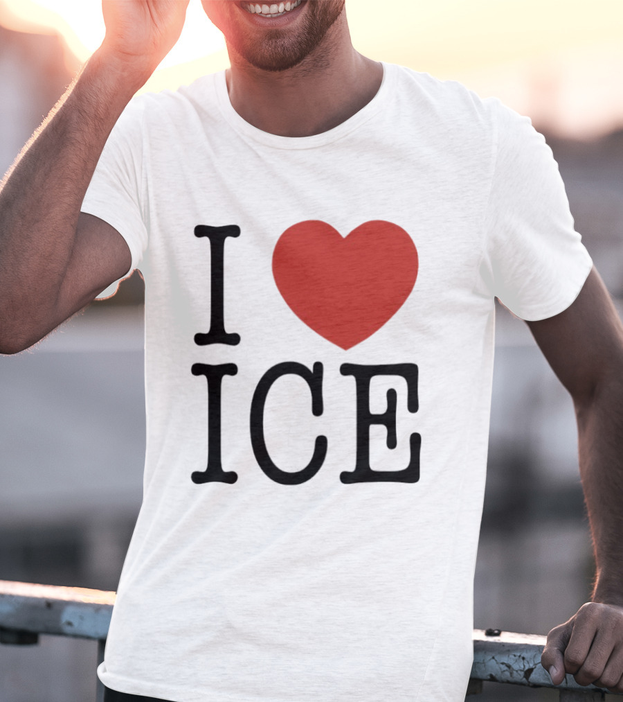 I Love Red Heart ICE T-Shirt