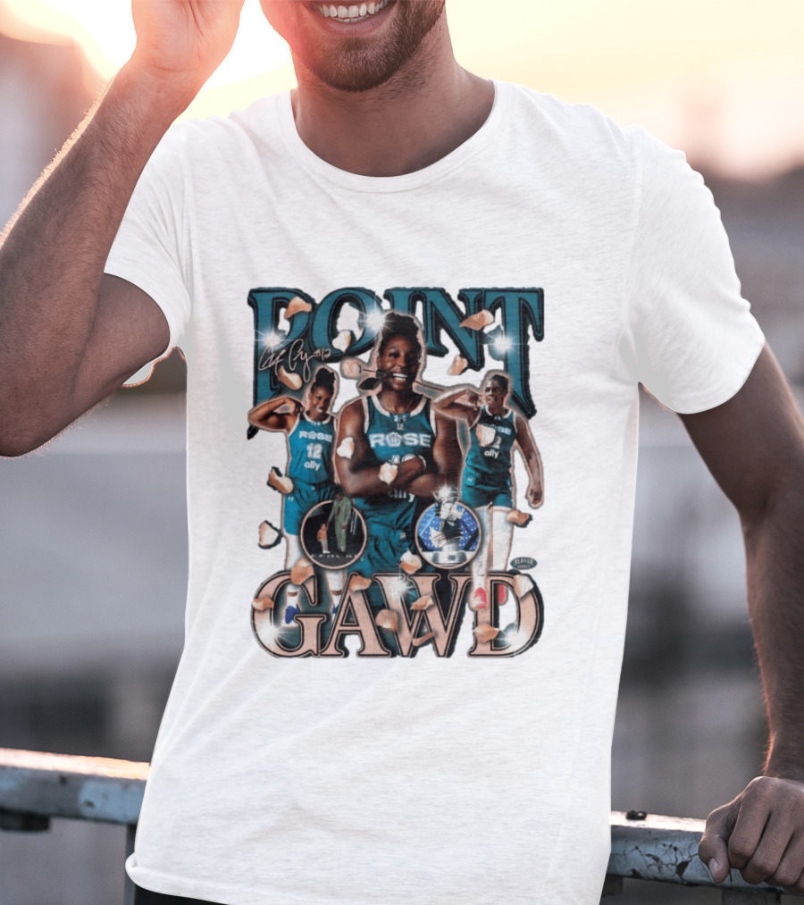 Chelsea Gray Point Gawd Rose Ally Basketball Player 12 T-Shirt