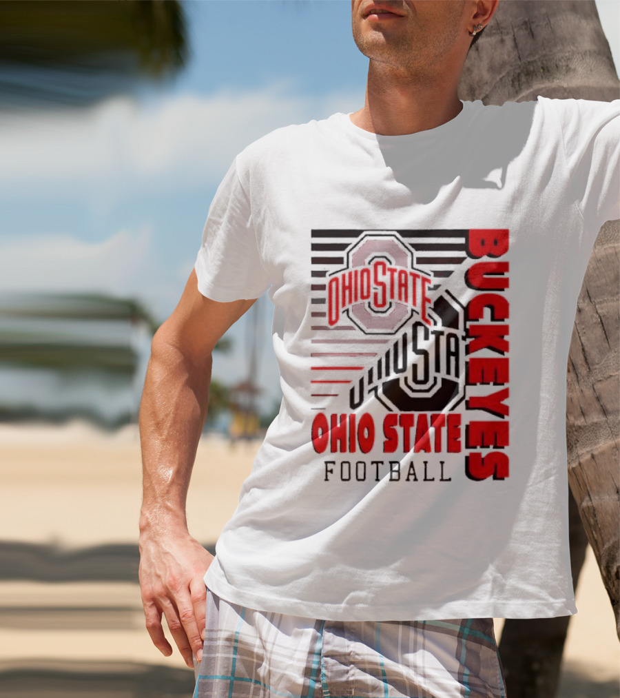 Ohio State Buckeyes Football Throwback T-Shirt