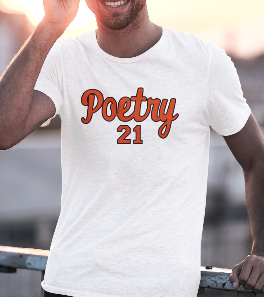 Poetry 21 Lawrence Moten Syracuse Orange Basketball Retro Legend T-Shirt