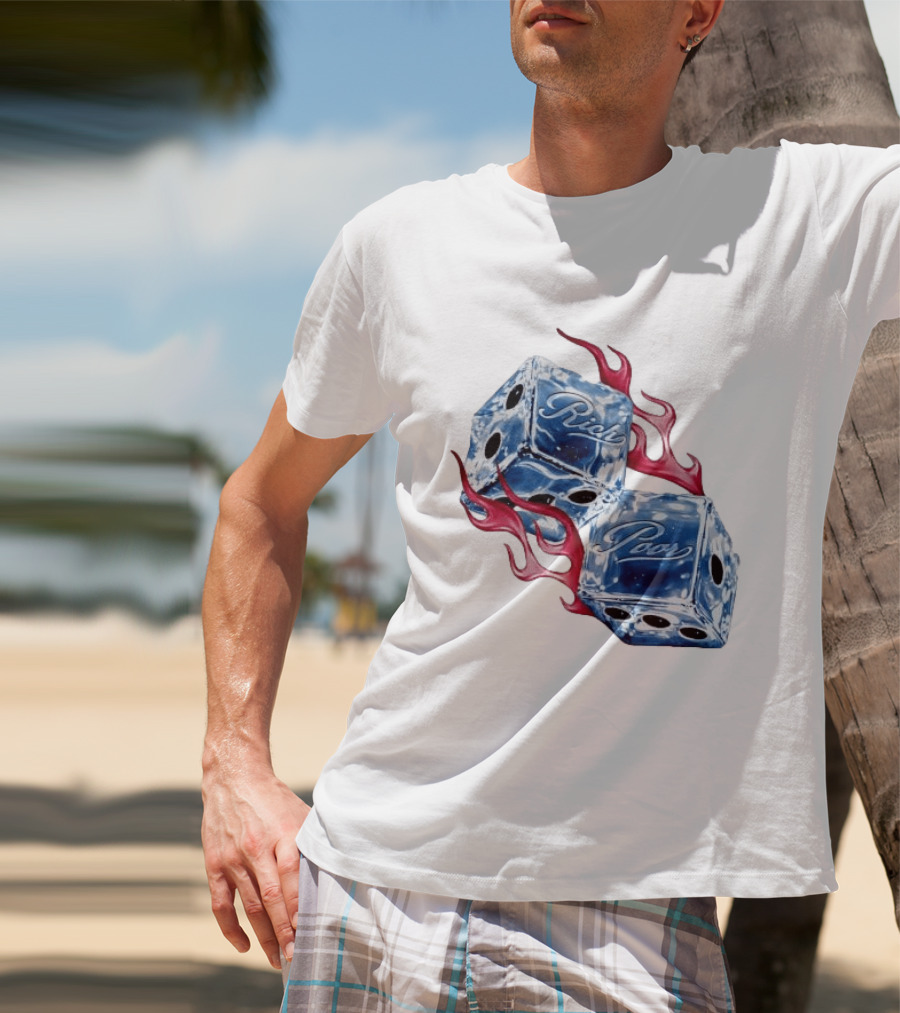 Rich Poor Ice Fiery Dice T-Shirt