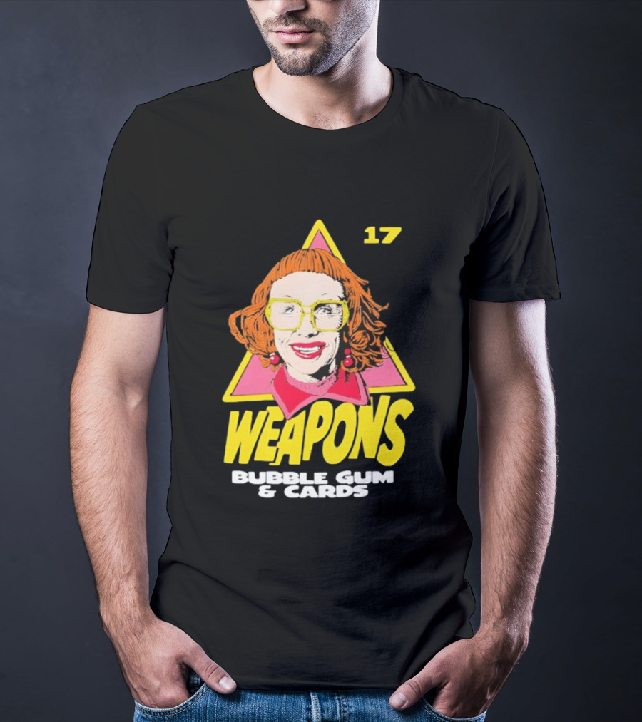 Aunt Gladys Weapons 17 Bubble Gum & Cards T-Shirt