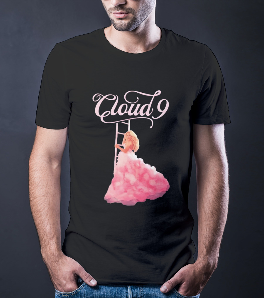 Megan Moroney Cloud 9 Tour Vintage Ladder Pink Dress T-Shirt