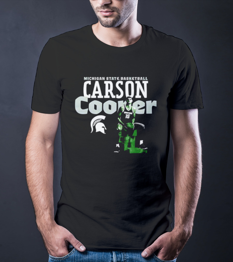 Michigan State Basketball Carson Coomer Spartans T-Shirt