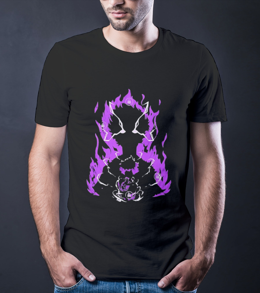Psi Rampage Mob Psycho 100 Anime Psychic Energy Aura T-Shirt
