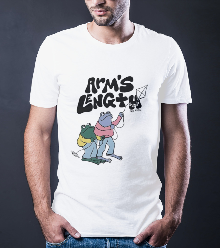 Arm's Length Frog And Toad Kite Emo Music T-Shirt