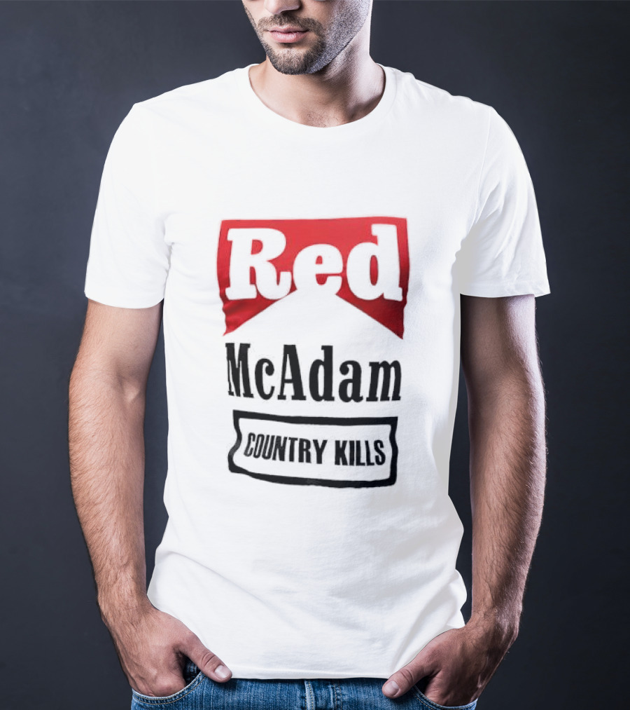 Red McAdam Country Kills Bold T-Shirt
