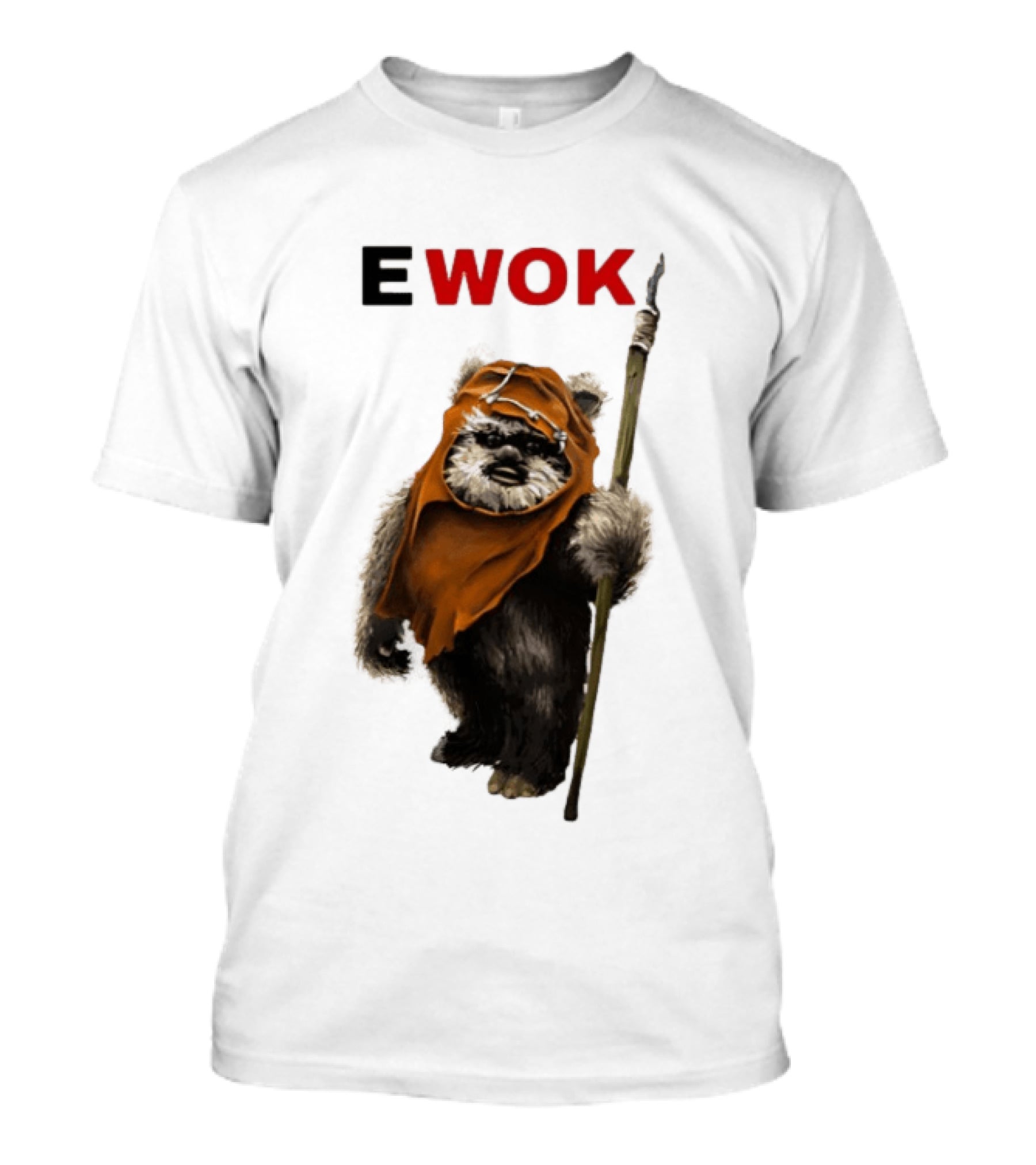 Ewok Wicket W Warrick Star Wars Character Iconic Film Creature T-Shirt