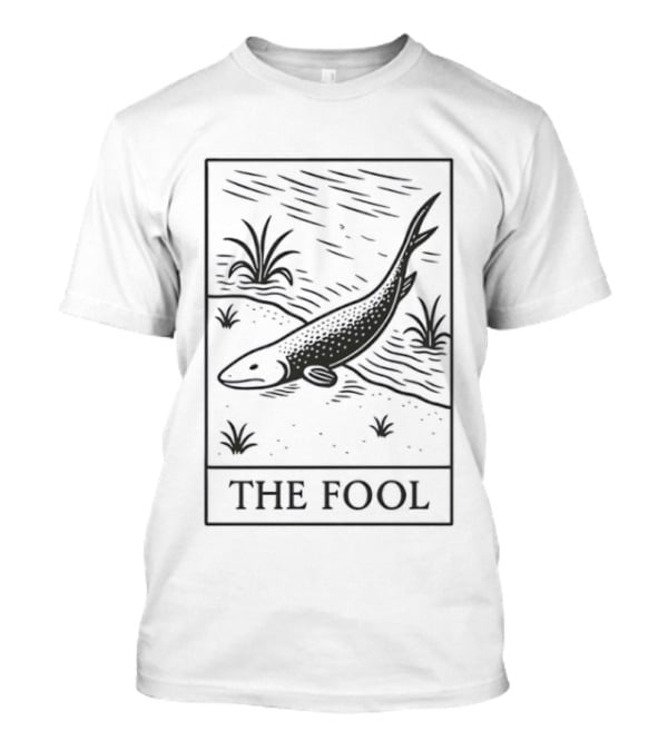 The Fool Fish Devonian Era Tarot Aesthetic T-Shirt